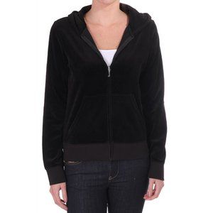 Juicy Couture black velvet jacket